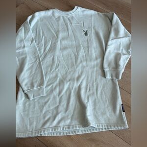 PLAYBOY Cream Long Sleeve Sweatshirt